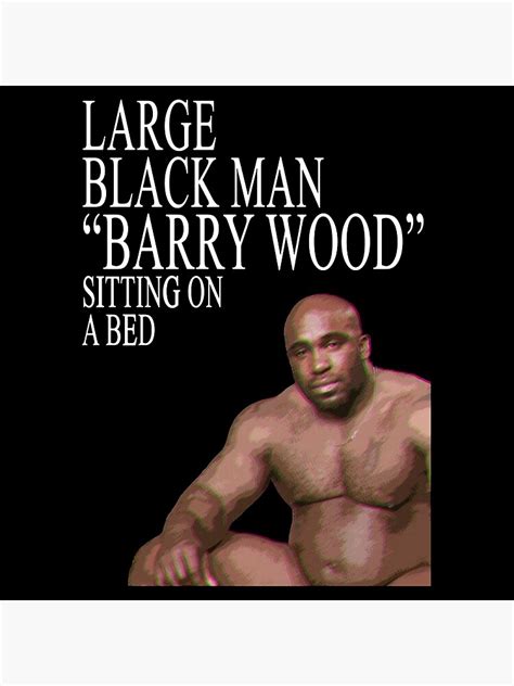 Wood Sitting on a Bed / Barry Wood